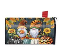 Couverture magn tique pour bo te aux lettres, motif humoristique Gnomes d' t de Briarwood Lane, sc ne de plage, standard