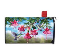 Couverture magn tique pour bo te aux lettres Vol des colibris de Briarwood Lane, motif floral