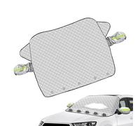 Couverture magnétique Anti-Neige pour Pare-Brise, Protection antigel imperméable Pliable pour Charges avec couvercles pour rétroviseurs | Protection hivernale Contre la Glace, Le Soleil et la
