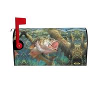 Couverture magnétique pour boîte aux lettres de Pâques en forme de poisson - Taille standard