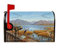 Couverture magnétique pour boîte aux lettres motif canards et animaux
