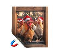 Couverture magnétique pour lave-vaisselle - 66 x 58,4 cm - Autocollant rustique en bois de style rustique pour appareils électroménagers, décoration de cuisine réutilisable et imperméable pour la