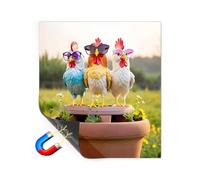 Couverture magnétique pour lave-vaisselle - 66 x 58,4 cm - Autocollant rustique en bois de style rustique pour appareils électroménagers, décoration de cuisine réutilisable et imperméable pour la