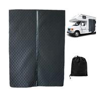 Couverture Magnétique Thermique Pour Porte | Couvercle De Fenêtre Isolant Hiver | Rideaux Isolants Coupe-Vent Pour Hiver Garage Salle De Bains Hôtel Chambre Salon Nid
