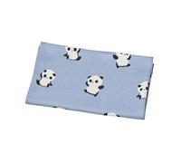 Couverture maille Sauthon Chao Chao Bleue - 80 x 100 cm