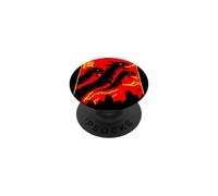 Couverture Manga Japonaise des années 80 avec Dragons cracheurs de feu asiatiques PopSockets PopGrip Adhésif