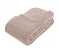 Couverture microfibre 180 x 230 cm Atmosphera - Lin