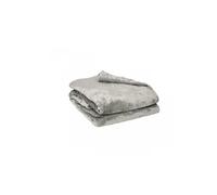 Couverture Microflanelle Grise 100% polyester 280g 180x220