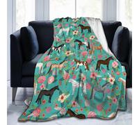 Couverture Mignonne De Cheval Poney Floral Toutes Saisons Couverture En Flanelle