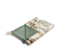 COUVERTURE MINKY LÉGÈRE LA MILLOU - L - BOHO COCO - KAKI
