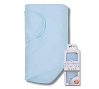 Couverture Miracle Emmaillotage Unisexe pour Nouveau-né Garçon ou Fille Bébé 0-3 Mois, Bleu
