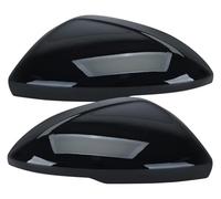 couverture miroir Pour Opel Pour Astra K B16 2015-2021 Couvercle De Rétroviseur Latéral Boîtier Automatique Garniture Coque Capuchon 19353645(Black,1 pair)
