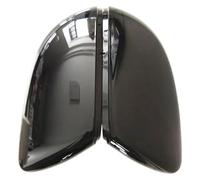 couverture miroir Pour VW Pour Golf 6 MK6 GTI R20 Pour Touran 2011-2015 1 Paire Coques Rétroviseur Latéral Accessoires Voiture(Black)