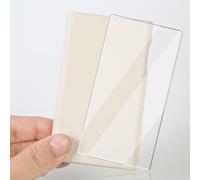 Couverture molle de cas de peau de Shell de protection du silicone 256 pour la série NW-A300 de NW-A307 de NW-A306 de baladeur de Sony - Type White and glass