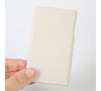 Couverture molle de cas de peau de Shell de protection du silicone 256 pour la série NW-A300 de NW-A307 de NW-A306 de baladeur de Sony - Type White