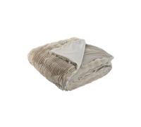Couverture multicolore - Home ESPRIT - 220x240 cm - Beige - Taille unique - 1.28 kg