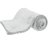 Couverture Nando, en Polaire Douce, 150 × 100 cm, Gris Clair