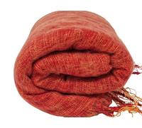 Couverture népalaise faite à la main en laine de yak, châles surdimensionnés, jeté de lit couverture de méditation