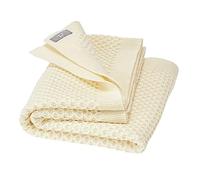 Couverture nid d'abeille Naturelle