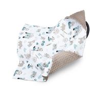 Couverture nid d'ange bébé 90x90 cm Afrique Hiver - Chanceliere chaude enveloppante cosy siege auto bébé