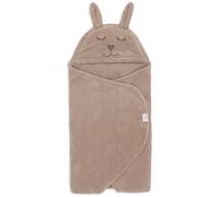 Couverture nomade Bunny Cloudy Rib Milky Coffee