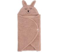 Couverture Nomade Bunny Nougat (100 X 105 Cm) Rose Sauvage TU
