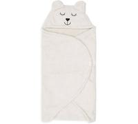 Couverture Nomade Bunny Nougat (100 X 105 Cm) Sable, Noir TU