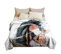 Couverture One Punch Man Saitama/Tatsumaki/Garou ultra douce en flanelle pour canapé, voyage, cadeau de Noël ou d'anniversaire