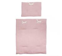 Couverture-oreiller poupée bobble rose