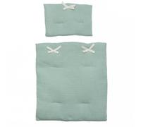 Couverture-oreiller poupée bobble vert