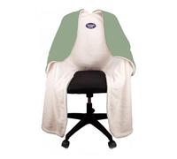 Couverture Originale pour Chaise de Bureau par SnuggleBack; Confortable et Confortable pour Chaise de Bureau se Fixe pour Une Chaleur Pratique et Les Mains Libres. Restez au Chaud en Hiver ou en été
