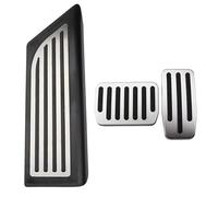 Couverture Pad Pédale Frein à L'embrayage Pour Tesla Pour Modèle 3 Pour Modèle3 2017 2018 2019 2020 2021 LHD Pédale Morte Repose-pieds Pédale Couvercle Protection Pédales(AT With Style 1 Rest)