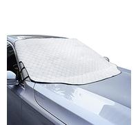 Couverture Pare-Brise Avant Voiture 3 magnétique Contre Les Rayons UV et la Chaleur Anti Givre Neige Glace Universelle pour Plupart des Véhicules 193 * 126cm Repliable