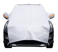 Couverture Pare-Brise Voiture, Bâche Pare Brise Protection Magnétique Couverture Repliable, Universelle pour Voiture Anti Givre