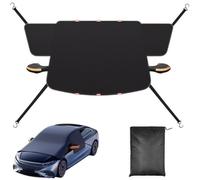 Couverture Pare Brise Voiture Compatible avec Skoda Rapid(2012) 2012-2017,Bâche Pare-Brise Magnétique Protection,Pare Soleil Voiture,Protection Hiver & Été,Neige,Glace,Standard