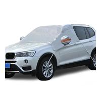 Couverture Pare-Brise Voiture, Couverture Rétroviseur Épaississement d'hiver Extérieur Anti-Gel, Anti-poussière Résistant À La Chaleur, Berline, SUV, Hayon Pare-Brise Voiture Protection(Sedan)