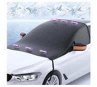 Couverture Pare Brise Voiture pour BMW 3 Series 320 2013-2026, Magnétique Protege Pare Brise Givre avec Couvercle Rétroviseur l'hiver Accessoires,B
