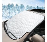 Couverture Pare-Brise Voiture, pour Dacia Sandero 2009-2018 2019 2020 2021 2022 2023 2024 Bâche Pare Brise Protection, Pare-Soleil Anti Givre Neige Anti Glace UV Soleil