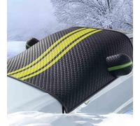 Couverture Pare-Brise Voiture pour DS4/DS 4 Crossback/DS 4 E-Tense/DS 4 Cross, Couverture Brise Voiture Repliable Anti Givre et Neige Soleil Poussière,C