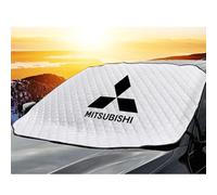 Couverture Pare-Brise Voiture, pour Mitsubishi Colt Turbo/Hybrid 2023 2024 2025 Repliable Bâche Pare Brise Protection Magnétique Universelle Anti Givre