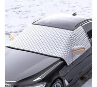 Couverture Pare Brise Voiture pour Opel Corsa E 2014-2019, Anti Glace Neige UV Protege Pare Brise Hiver Repliable,A M