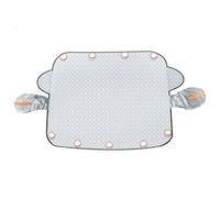 Couverture Pare Brise Voiture pour Renault 4 (R4) E-Tech 2025 2024, Films de Protection Antigel, Bache Pare Brise Protection Hiver Magnétique,Silver-110 * 145