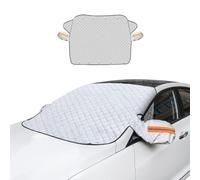 Couverture Pare-Brise Voiture pour Renault Arkana CMF-B LJL Austral HHN Captur JB/JE Espace Kiger Koleos HC AR1, Protection Contre Gel Soleil Neige Givre Magnétique Repliable Pare Brise Voiture