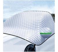 Couverture Pare-Brise Voiture pour Renault Scenic 4 2016 2017 2018-2023, Protege Pare Brise Givre, Protection Pare Brise Hiver, Bache Pare Brise Voiture Imperméable Antineige,L 245x145cm