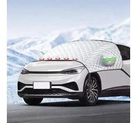 Couverture Pare-Brise Voiture pour Seat Ateca Cupra KH7 2017-2024, Bache Pare Brise Protection Hiver Magnétique, Repliable Auto pour Anti-Neige, UV, Poussière,120 * 150