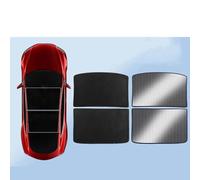 Couverture Pare Soleil Filet D'ombrage pour Pare-Soleil De Toit Ouvrant De Voiture, Protection UV, pour Tesla pour Model S, Porte Avant en Verre(Segmented Skylight)