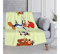 Couverture Personnalisee Avec Nom, Couverture Woody Woodpecker Personnalisee, Cadeau D'anniversaire Pour Bebe, Decoration D'interieur