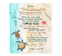 Couverture personnalisée pour ma Fille de Maman Papa n'oublie jamais Combien Je t'aime Papillon Fille Anniversaire Noël Couverture Polaire personnalisée