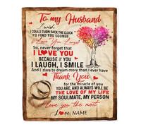 Couverture personnalisée pour ma Gigi de la Part de Mes Petits-Enfants Je t'aime avec Un Amour spécial Gigi Anniversaire Fête des Mères Noël Couverture Polaire personnalisée