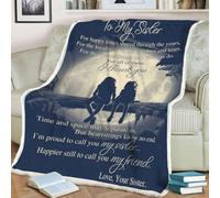 Couverture personnalisée pour ma Maman Bonus Merci d'avoir Fait Le Choix d'aimer la Couverture Polaire Meilleur Cadeau personnalisé pour Belle-mère